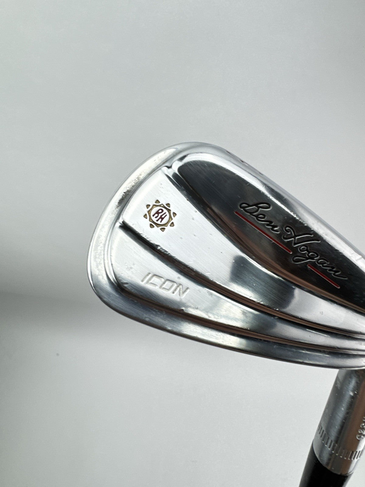 Ben Hogan Icon 9 Iron Forged KBS Tour 90 Stiff Flex Steel /Right Handed /253623