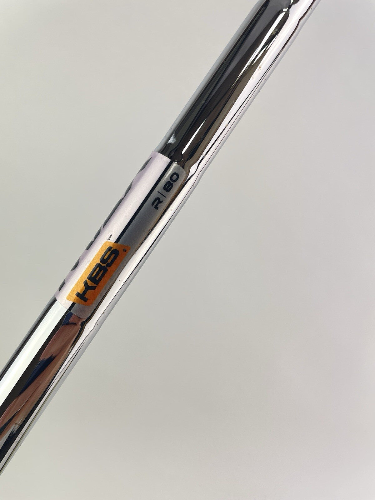 KBS Max Iron Shaft 80 Regular Flex Steel 35.5" /0.370 Parallel Tip /187904