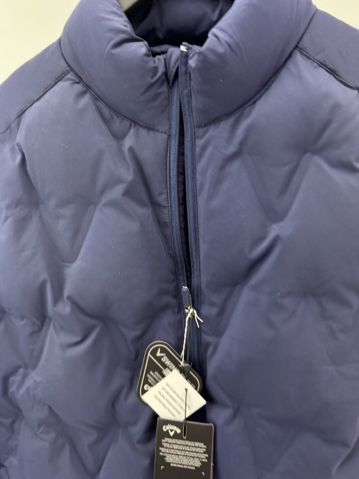 Callaway Thermal Puffer Jacket Welded Chev /Navy /Mens UK Small /New /305097
