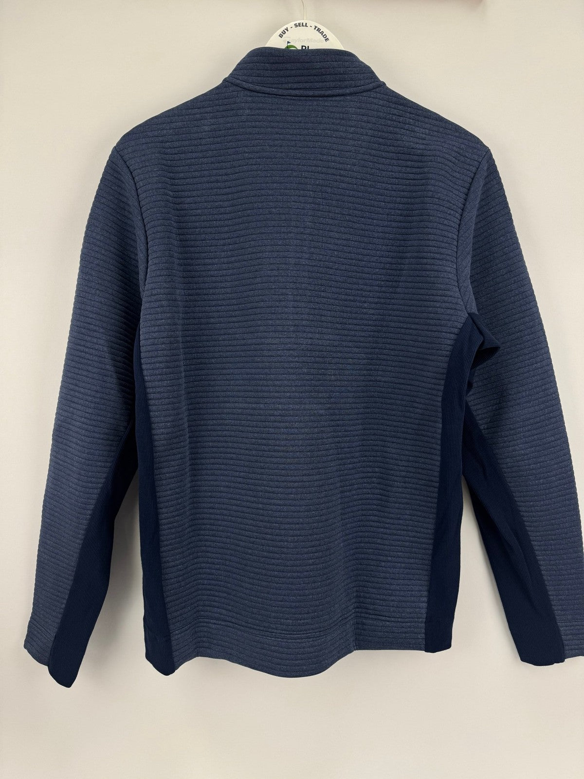 Adidas Ultimate365 DWR Textured Half Zip Pullover Mens Medium Navy Golf/327248