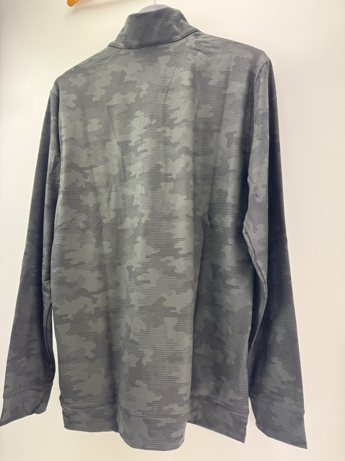 Puma Golf 1/4 Zip Cloudspun Pullover Camo Mens Size UK Medium /Black /New /308187