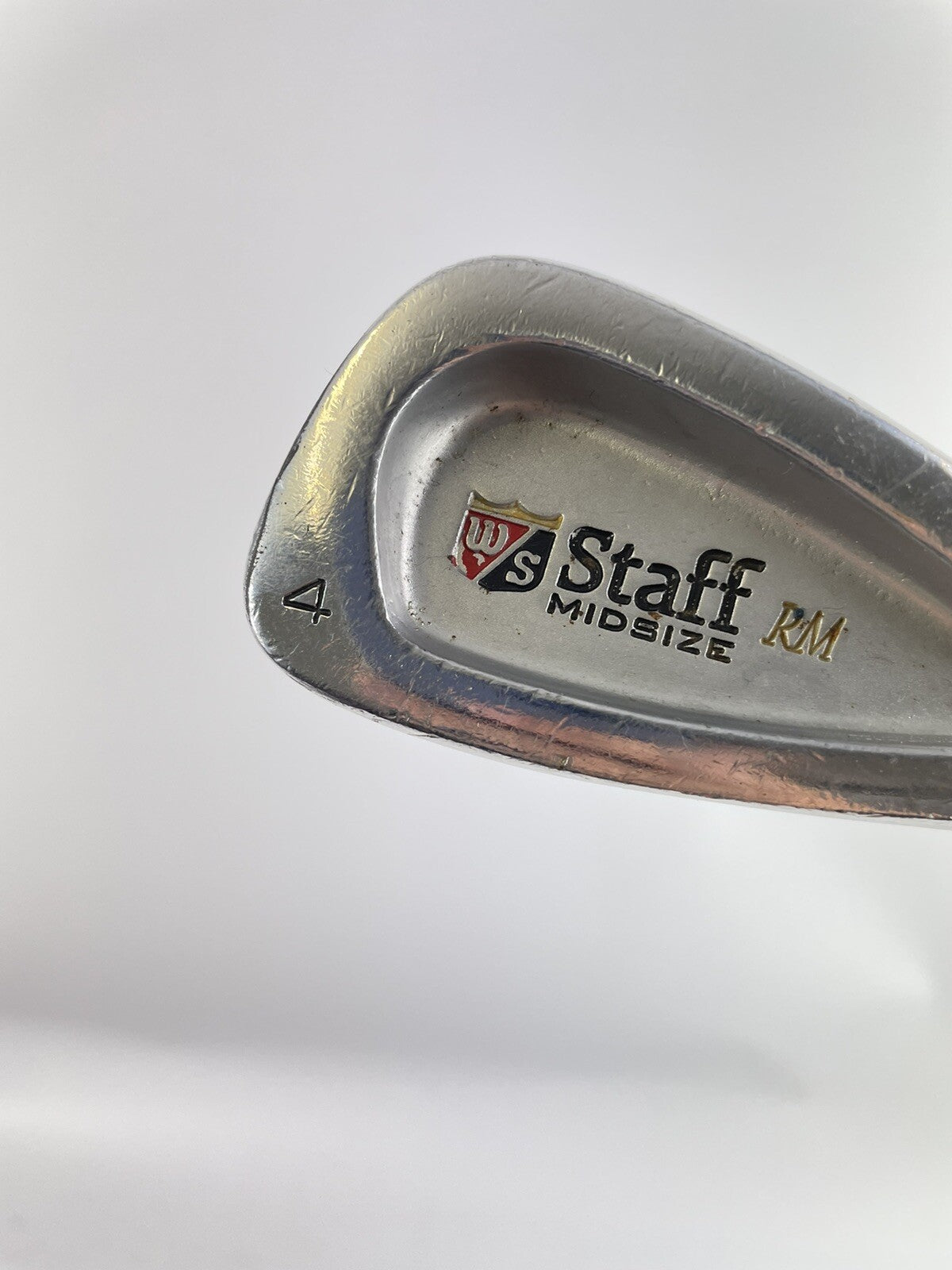Wilson Staff RM Midsize Forged 4 Iron X Flex Steel /Right /New Grip /27451
