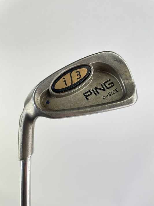 Ping i3 5 Iron O-Size Blue Dot JZ Stiff Steel /Left Handed/New Grip/124930