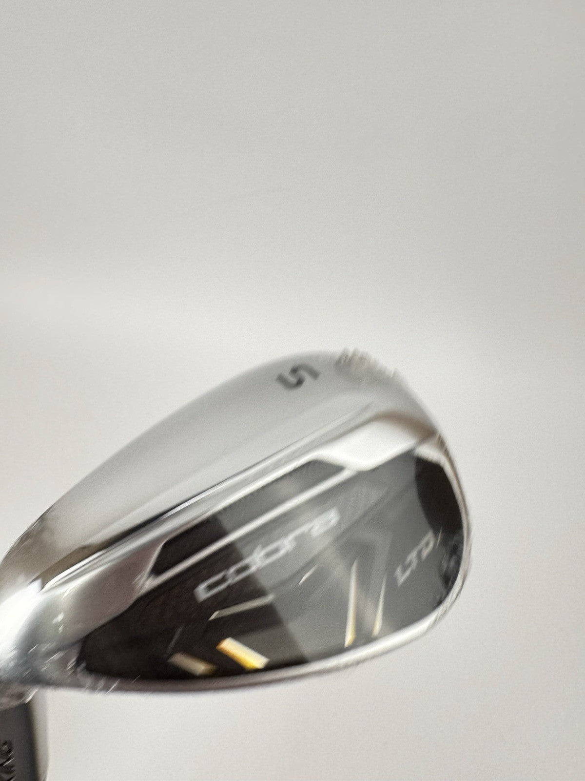 Cobra LTDX Sand Wedge Left Handed KBS Tour 90 Stiff Flex Steel /Brand New /356625