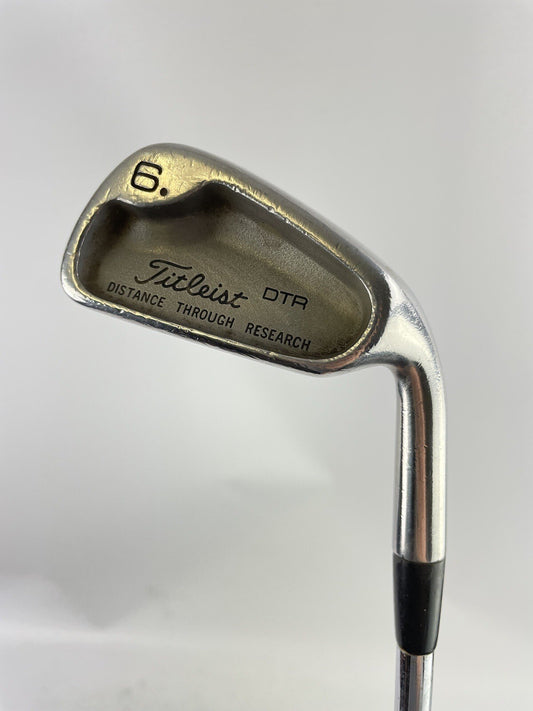 Titleist DTR 6 Iron Black Dot Regular Flex Steel /Right Handed /New Grip /76560