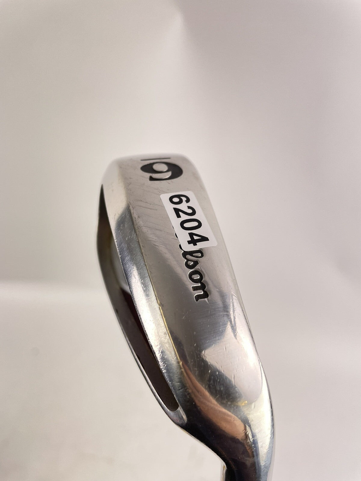 Wilson Deep Red 6 Iron Regular Flex Steel /Right Handed /New Grip /Polished/620416