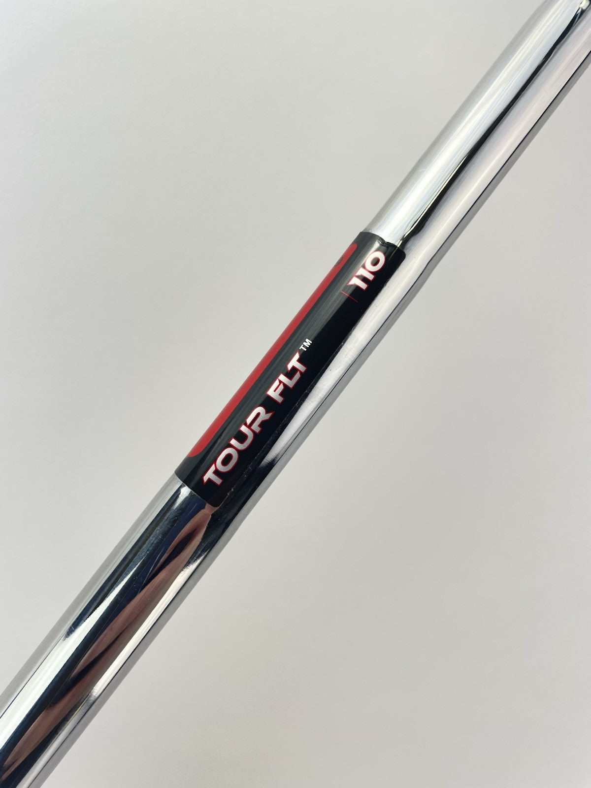 KBS Tour FLT 110 Iron Shaft Regular Flex Steel 35.25” /0.355 Tapered /275116