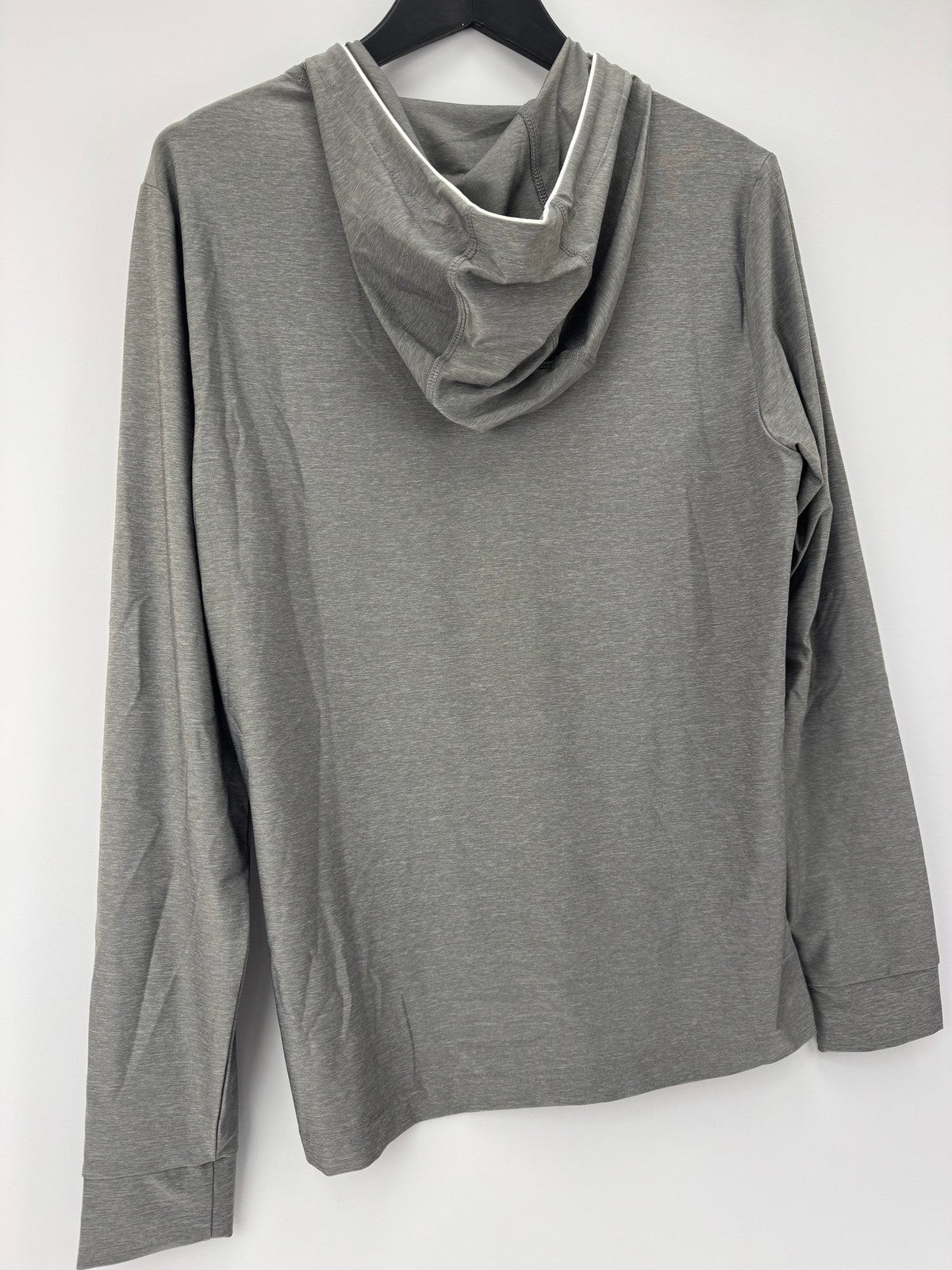 Penguin Sport Mens Hoodie Size S Grey Long Sleeve Lightweight Pullover/353088