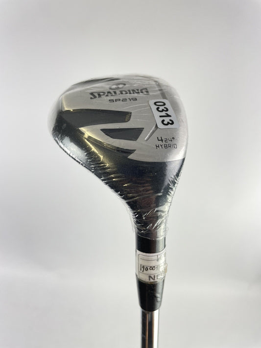 Spalding Golf 4 Hybrid 24* SP219 Rifle Regular Steel /Right Handed /New /03130