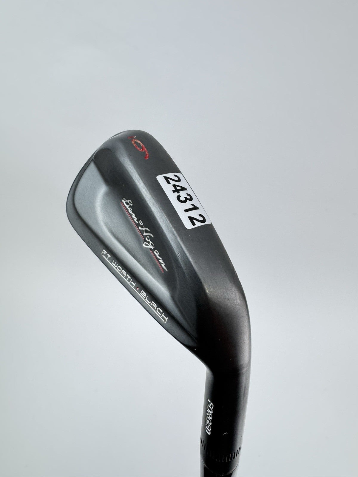 Ben Hogan FT Worth Black 6 Iron Forged KBS Tour 90 Stiff Steel /Right /2431218