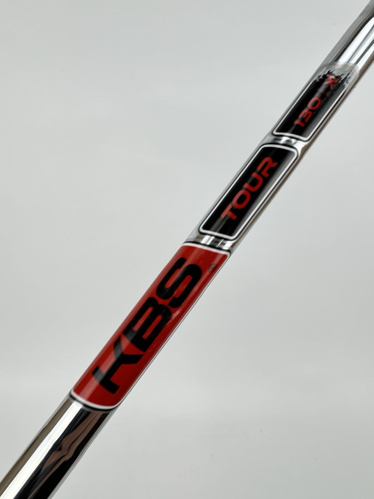 KBS Tour 130 Iron Shaft X Flex Steel 35.25” /0.355 Tapered /316932