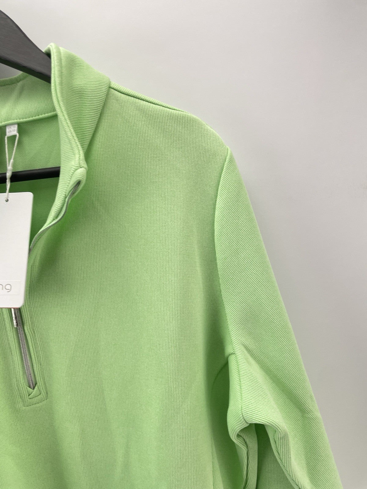 Ping Golf Ladies Pullover Lyla Size UK 16 1/2 Zip /Green /New /280994