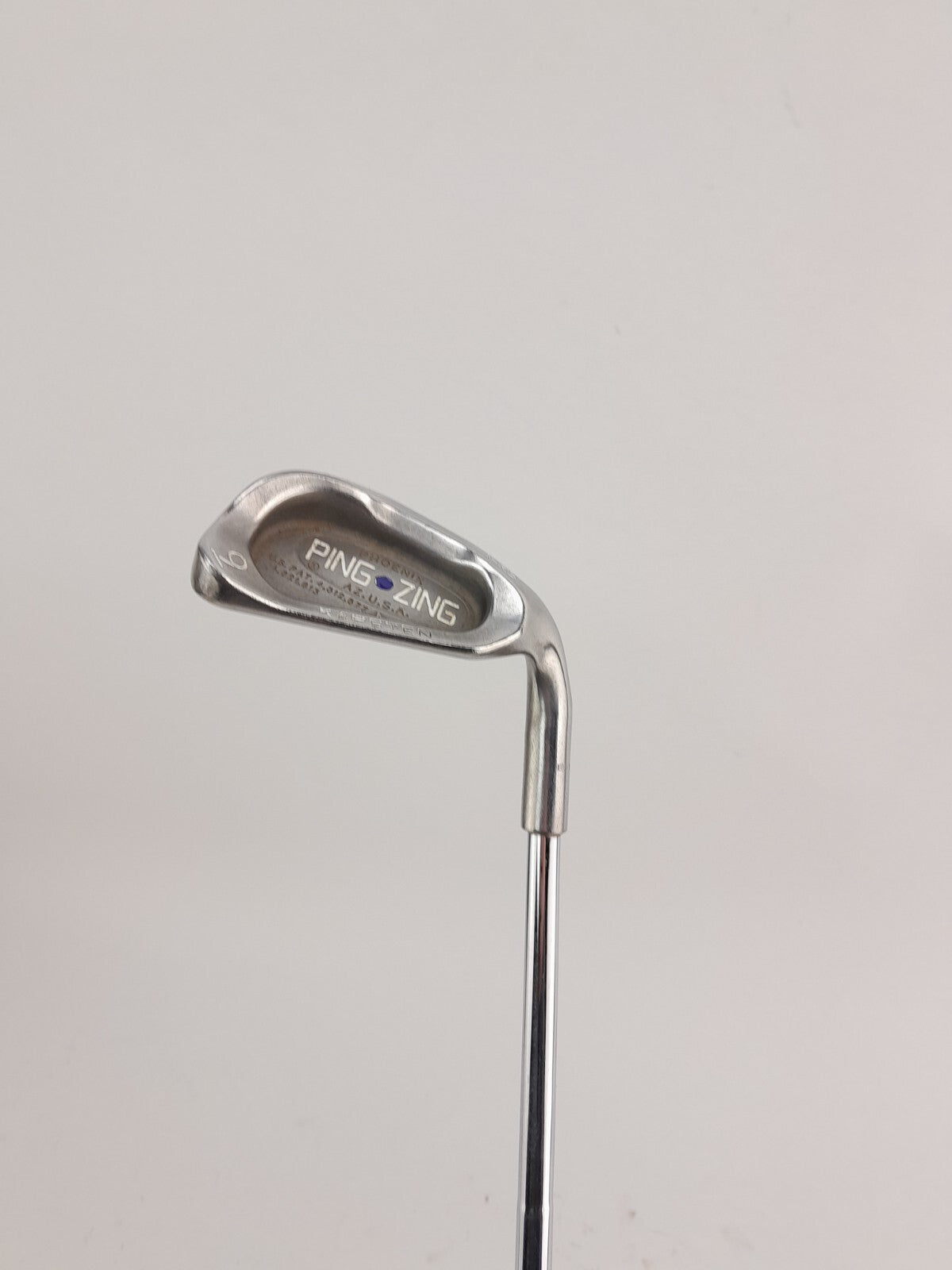 Ping Zing 9 Iron Green Dot Regular Flex Steel /Right Handed /Lamkin /1678511