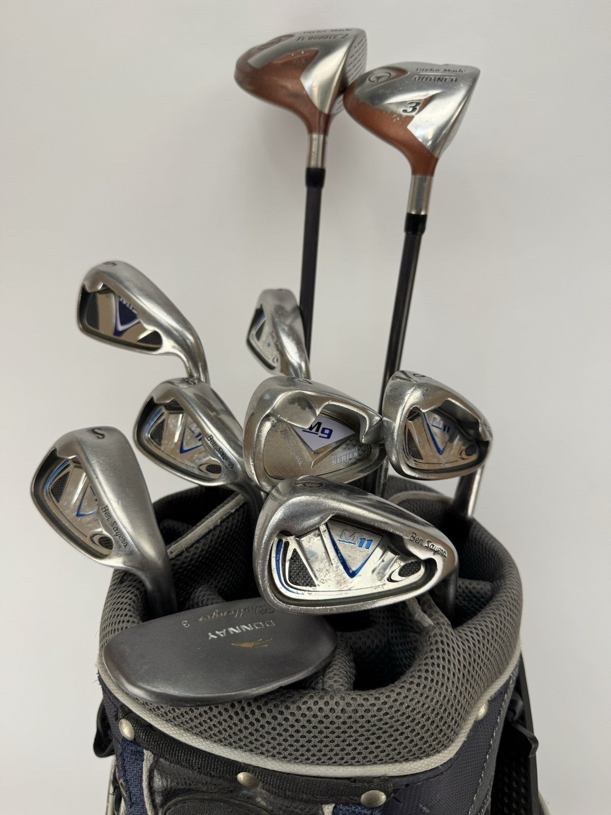 Mens Golf Package Set 10 Clubs Regular Flex /Right Handed /New Grips /Bag /344022