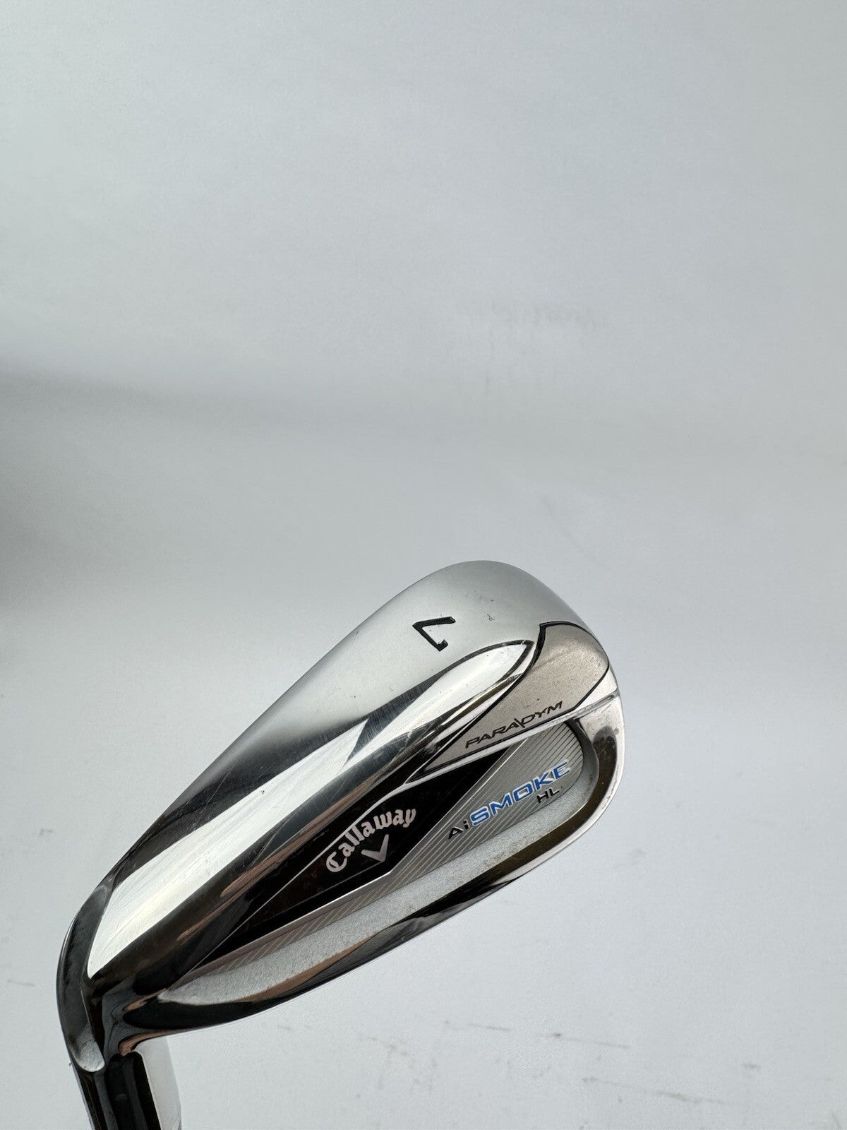 Callaway Paradym AI Smoke 7 Iron Left Hand Ascent Senior Graphite +1/2” /225214