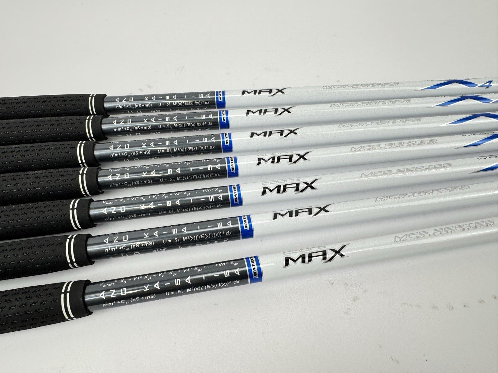 Matrix Senior Iron Shaft Set (7) 4-PW White Tie Graphite/Grips /0.355 /325771