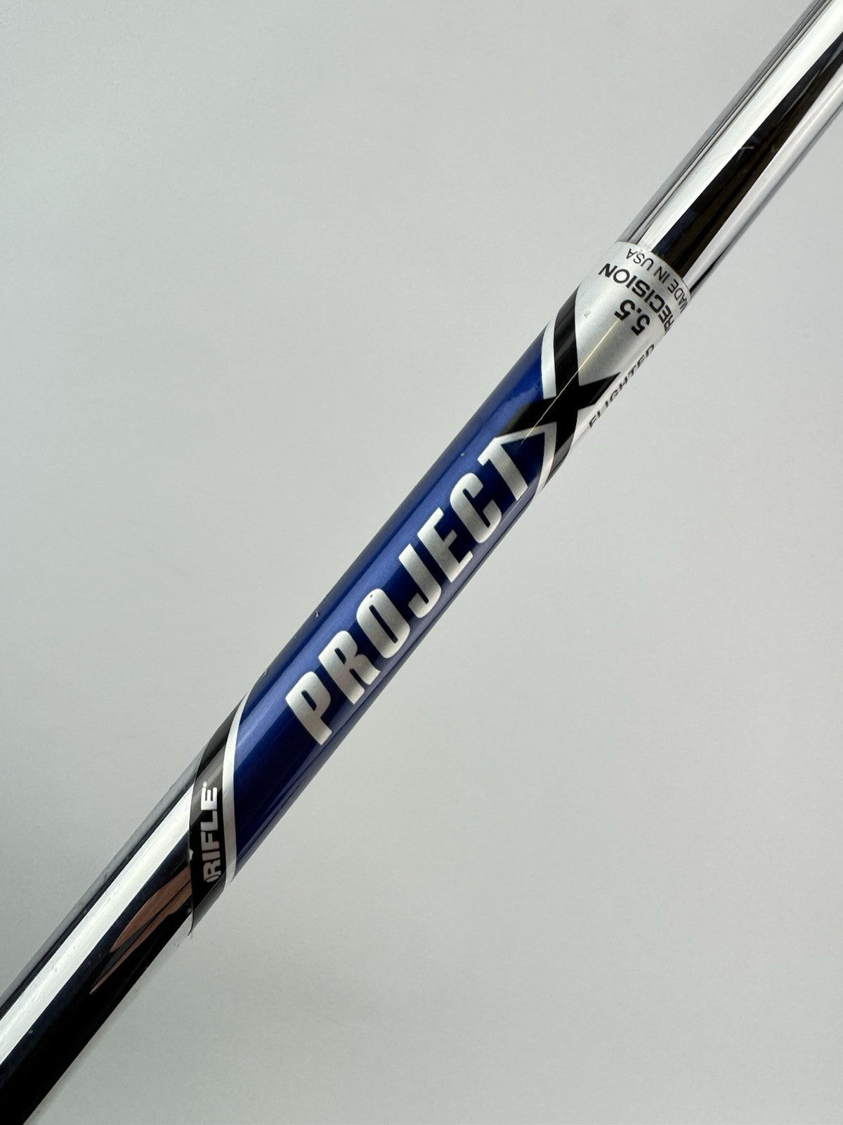 Project X Flighted Iron Shaft Regular Flex Steel 35.5” /0.355 Tapered /308842