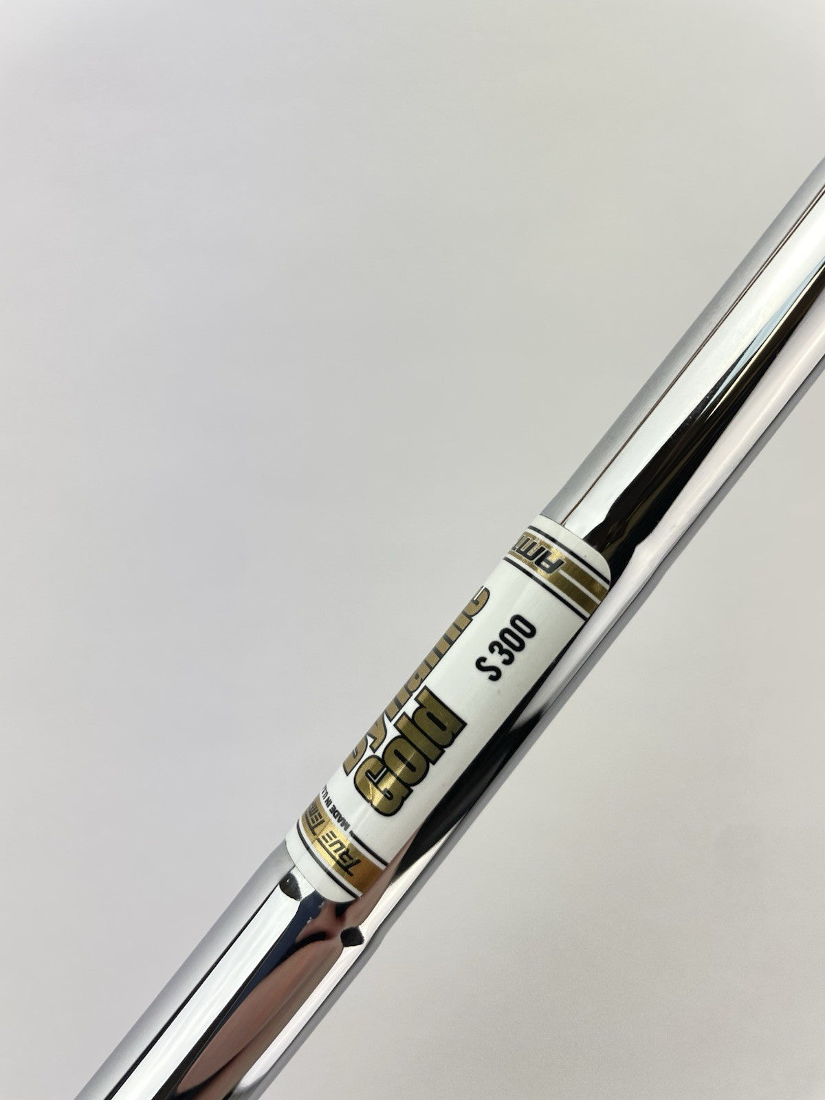 Dynamic Gold AMT Iron Shaft S300 Stiff Steel 35.5” /0.355 Tapered /286095