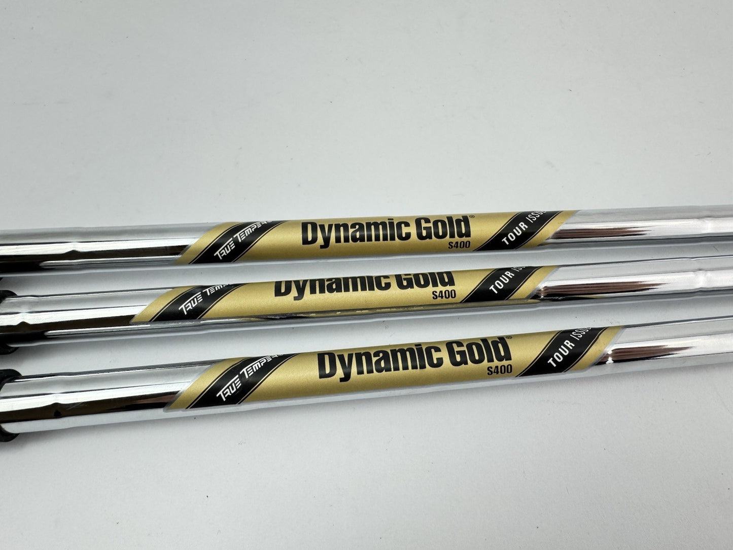 Dynamic Gold Tour Issue Wedge Shaft Set (3) S400 Flex Steel 0.355 Tapered /292760