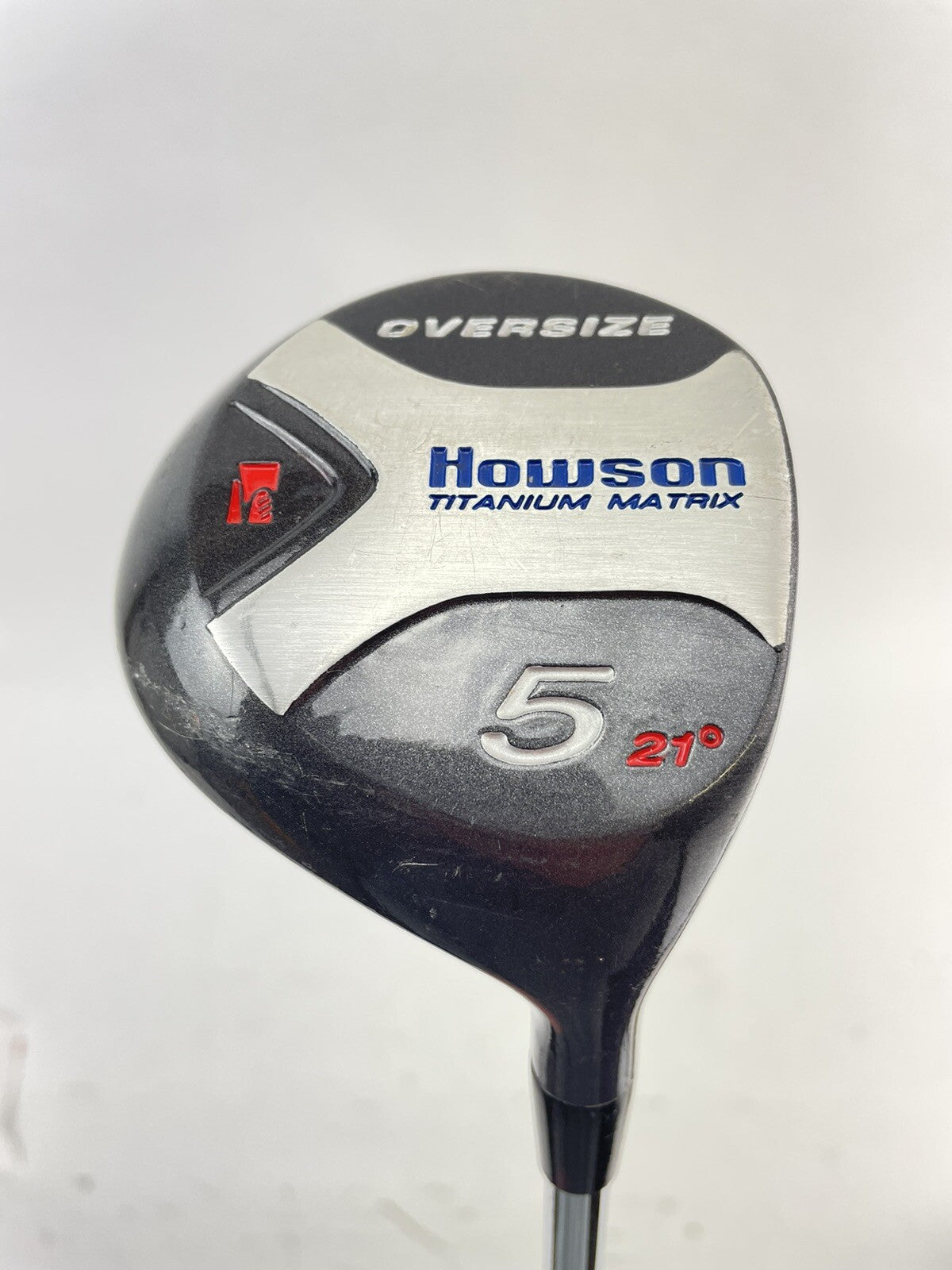 Howson Golf 5 Wood 21* Oversize Regular Steel /Right /New Grip /212560
