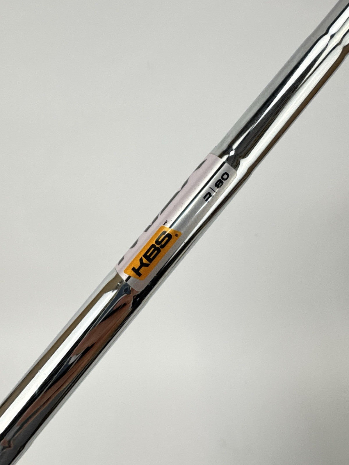 KBS Max 80 Iron Shaft Regular Flex Steel 35” /0.370 Parallel /355904