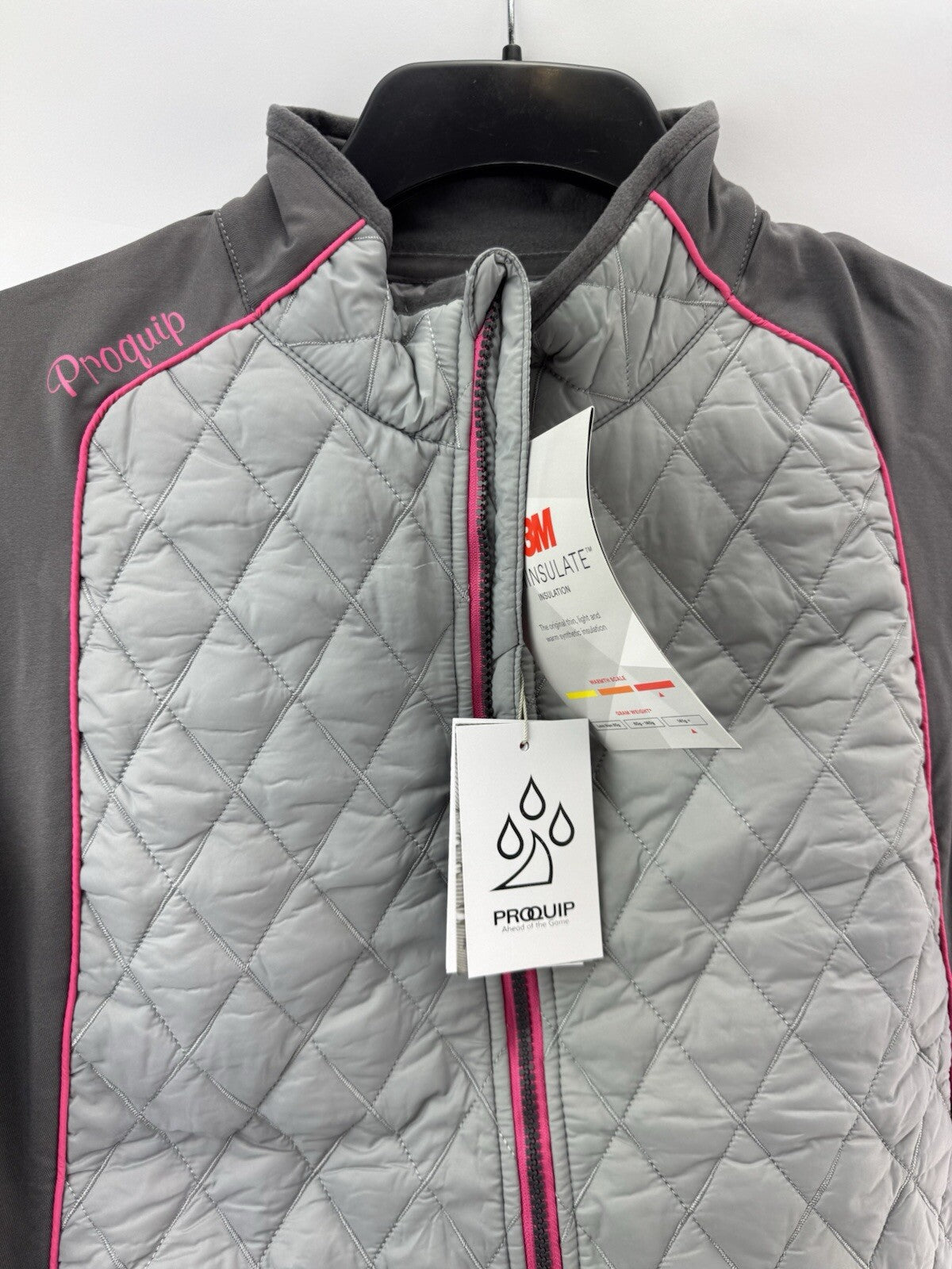 Proquip Womens Thermal Gilet Ava Full Zip /Size UK XL  (14) /New /224054