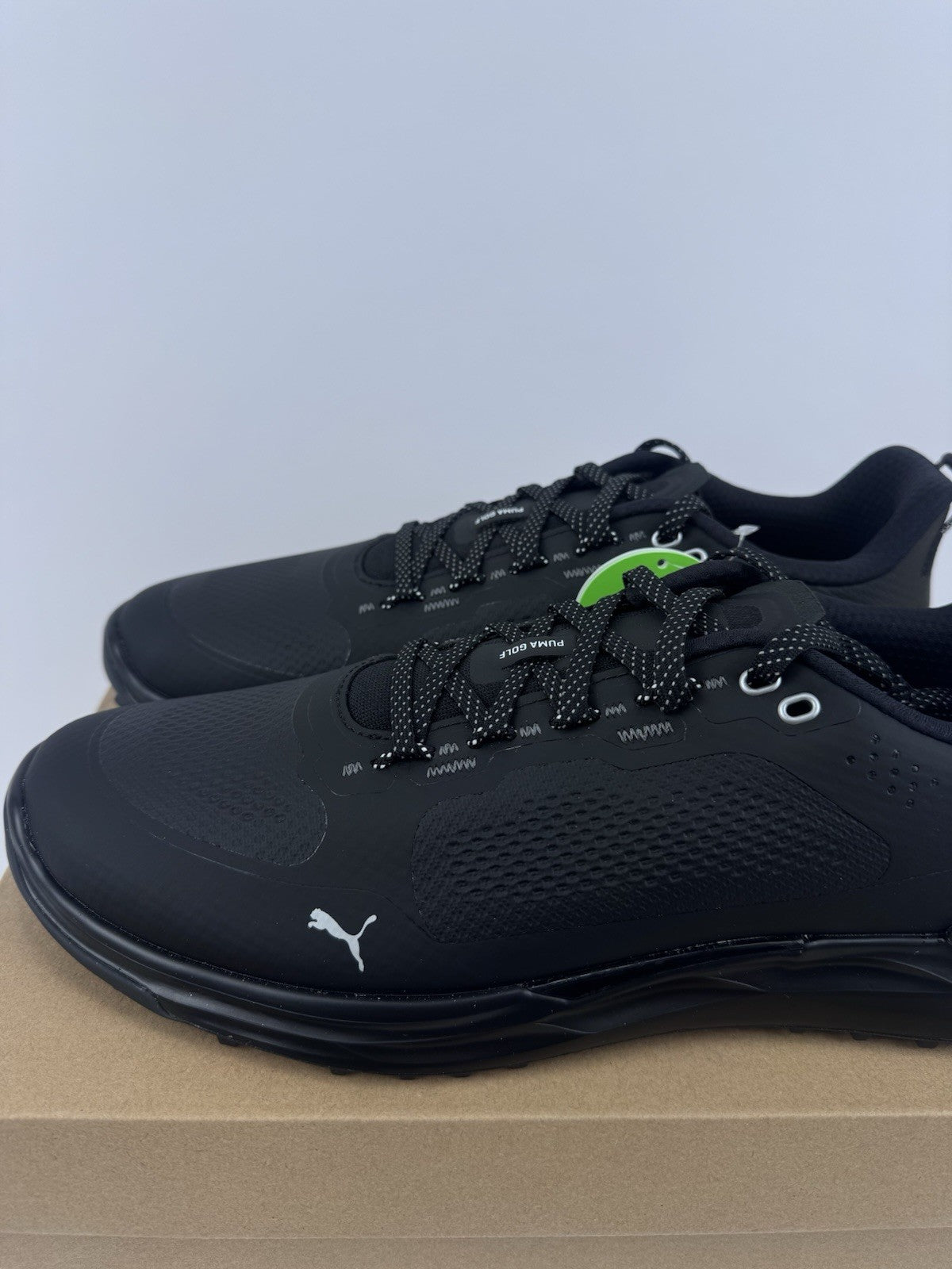 Puma IGNITE Elevate X Golf Shoes Men's Size UK 8.5 Black Waterproof/323333