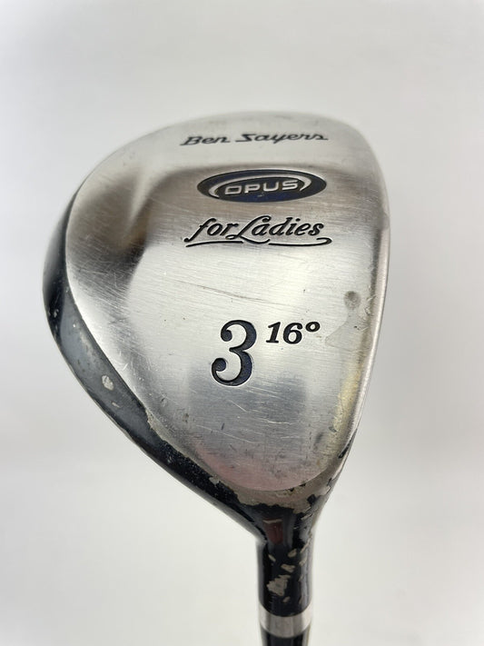 Ben Sayers 3 Wood 16* Opus Ladies Flex Graphite /Right /New Grip /213860