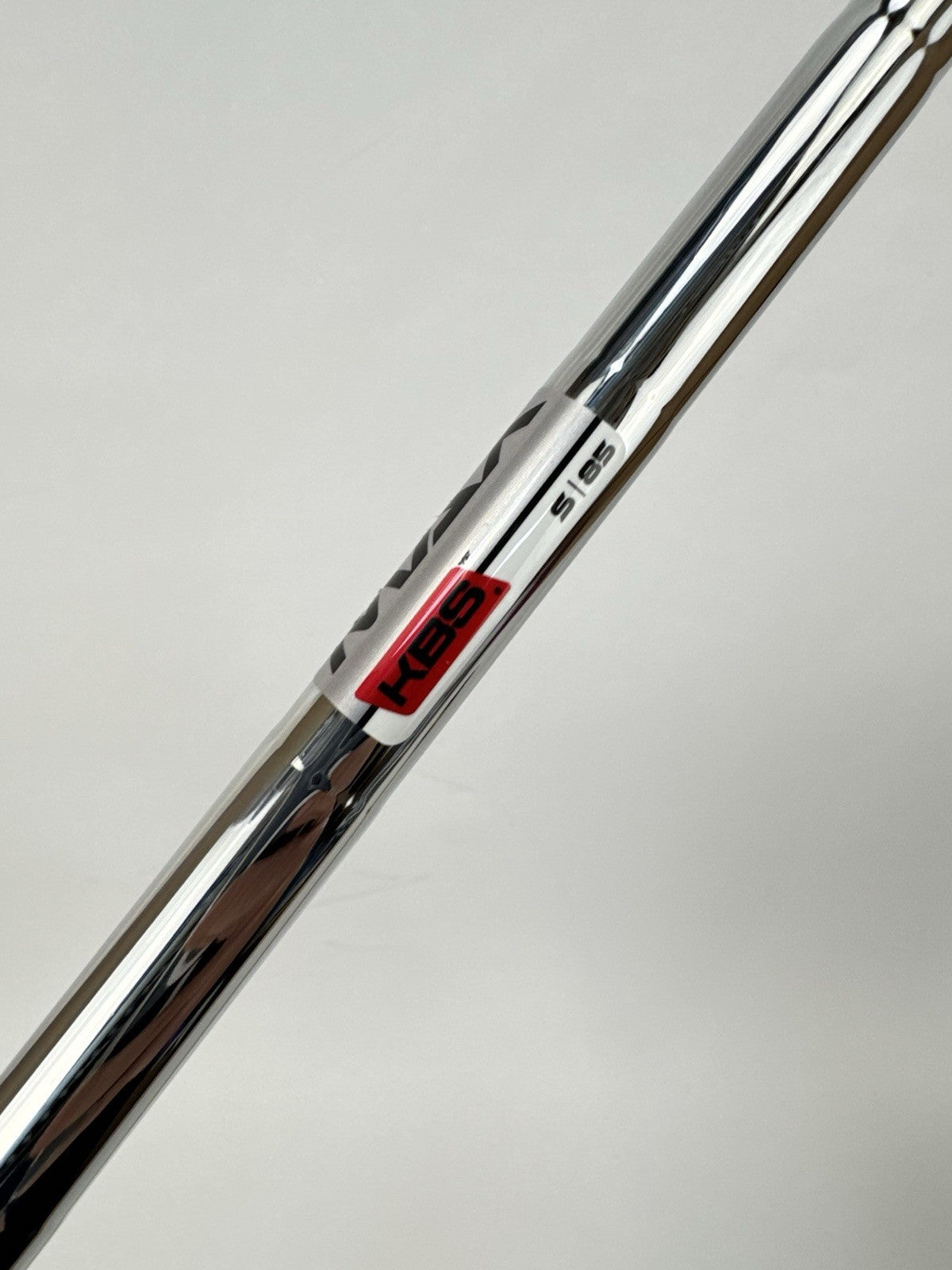 KBS Max 85 Iron Shaft Stiff Flex Steel 35.25” /0.370 Parallel /346243
