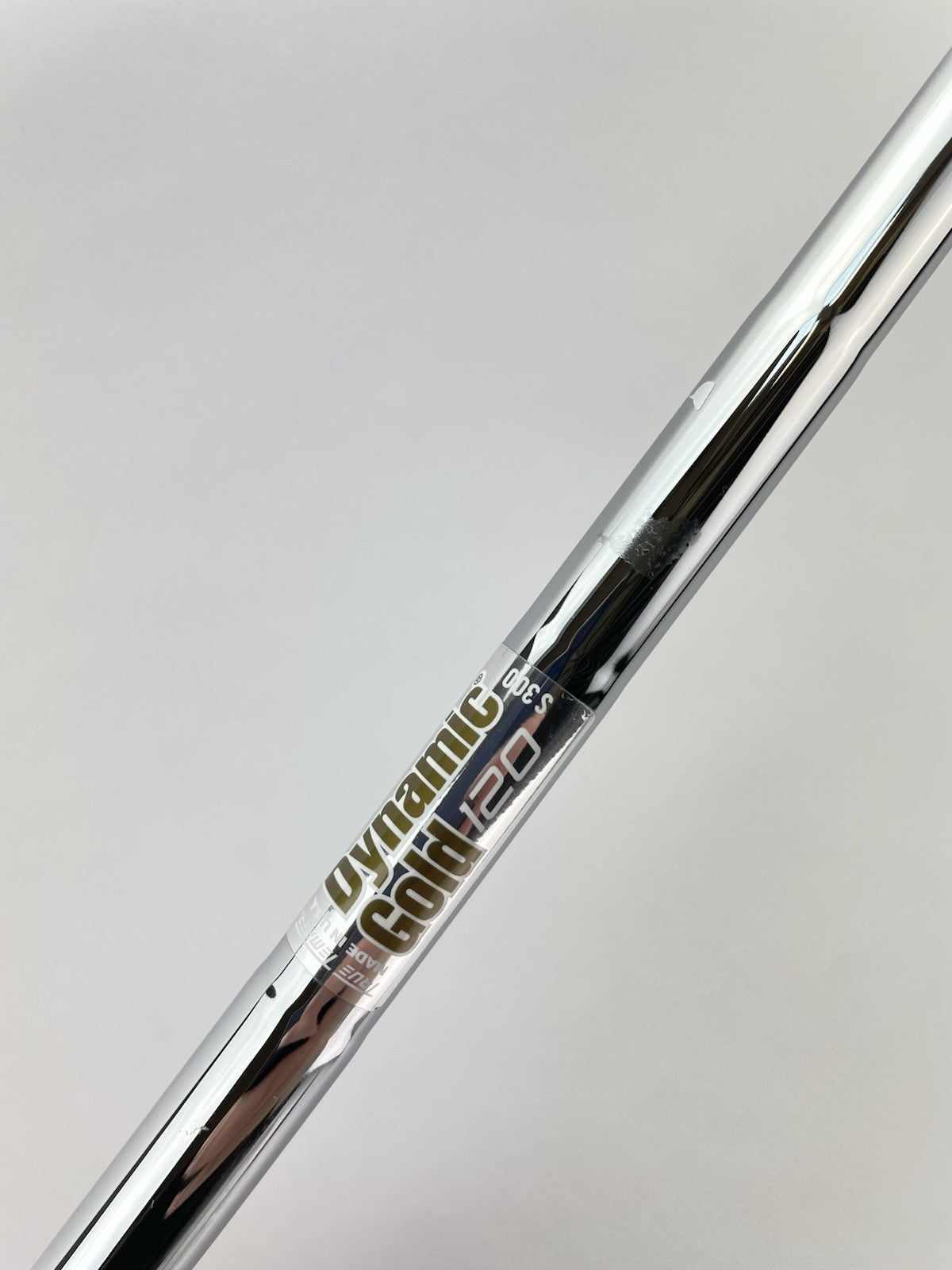 Dynamic Gold 120 Iron Shaft S300 Stiff Flex Steel 35.75 /0.355 Tapered /272124