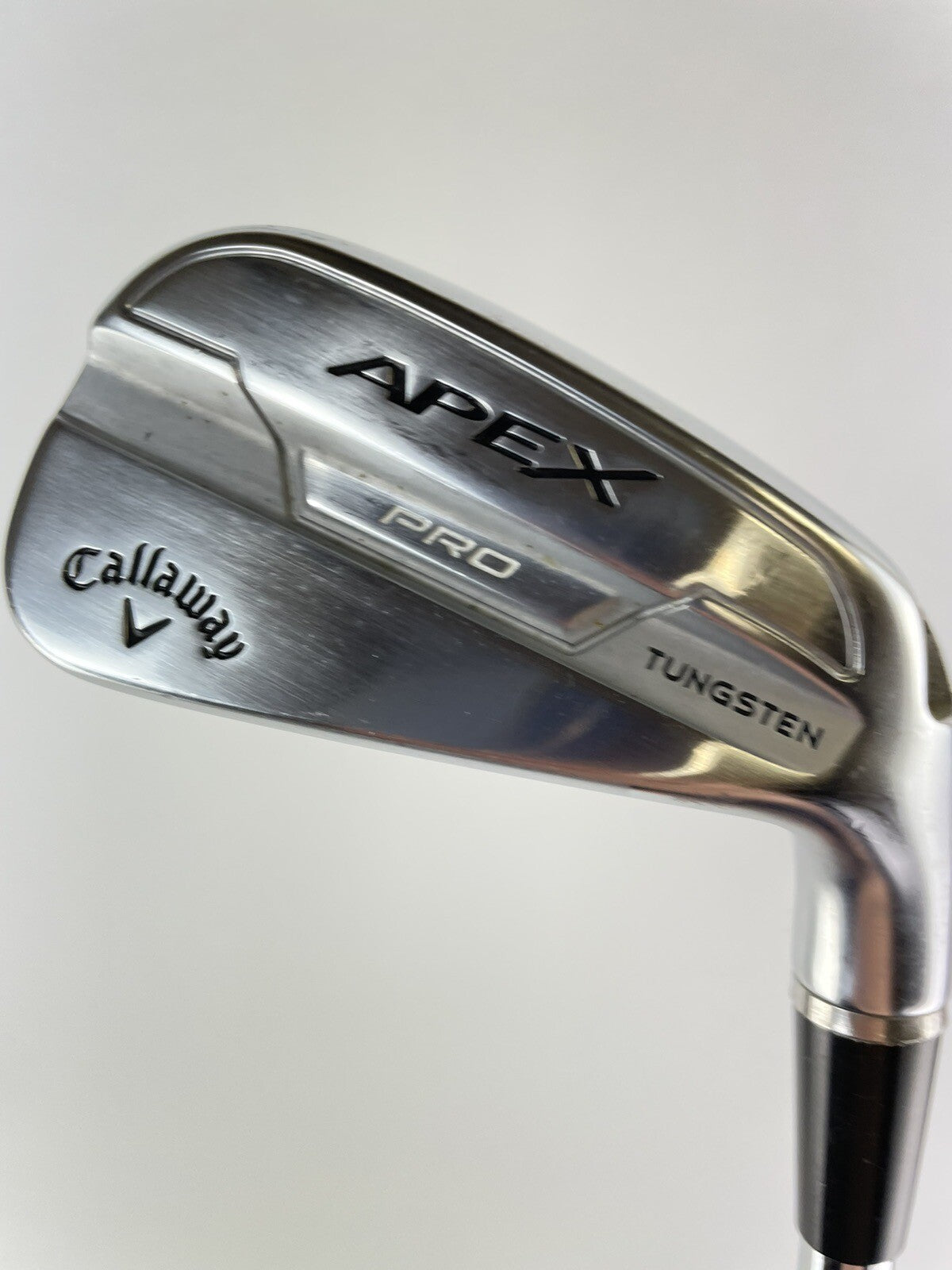 Callaway Apex Pro 7 Iron Speedstep Stiff Steel -1/2” /Right /New Grip /136452