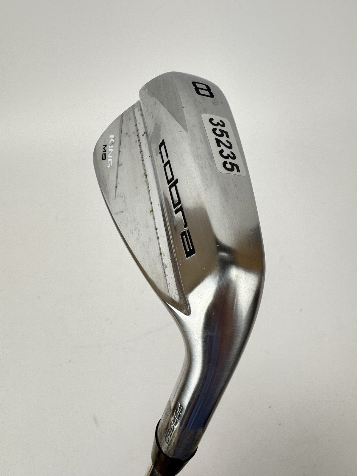 Cobra King MB 8 Iron Forged KBS Max 80 Stiff Flex Steel /Right /New Grip /3523516