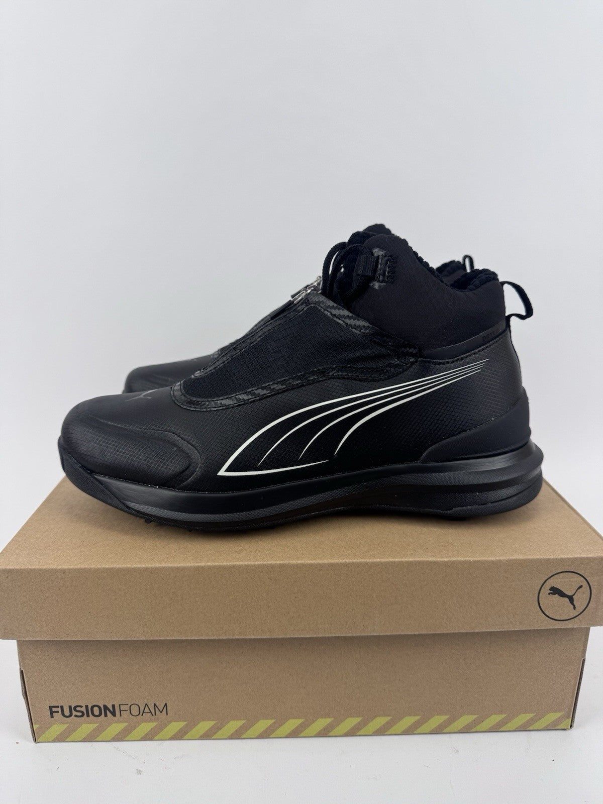 Puma DRYLBL Boot Women's Golf Shoes UK Size 4.5 Black Dark Grey Waterproof/322940