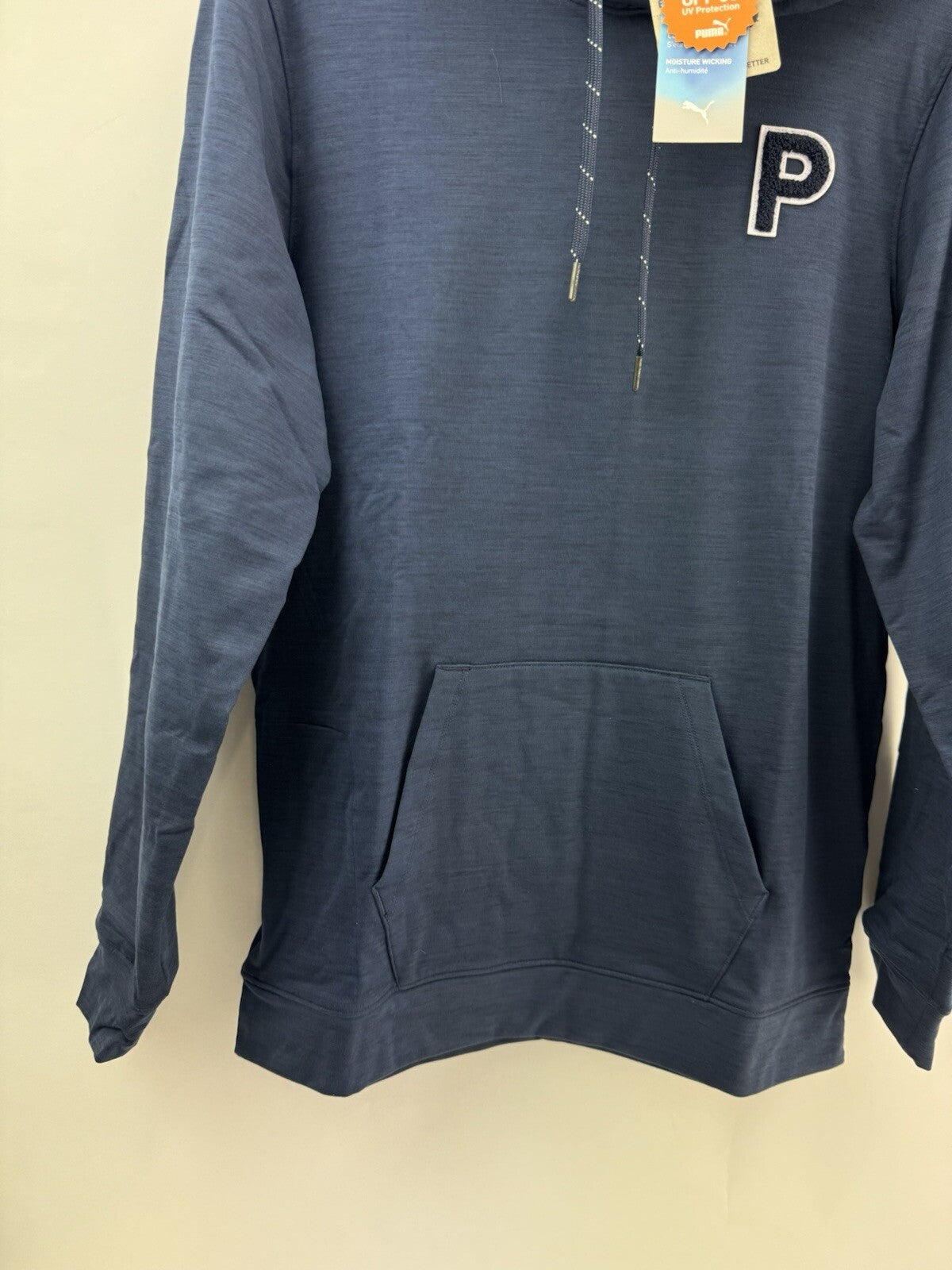 Puma Golf Mens Hoodie Pullover Cloudspun Patch /Navy /UK Small /New /207941