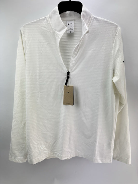 Nike Golf Pullover Victory 1/2 Zip /Light Grey /UK Medium /White /New /276880