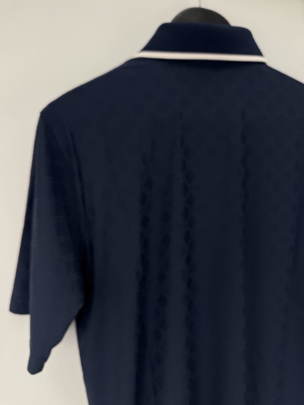 PUMA X Arnold Palmer Tipped Jac Golf Polo Shirt Men's Size UK Medium Navy/352979