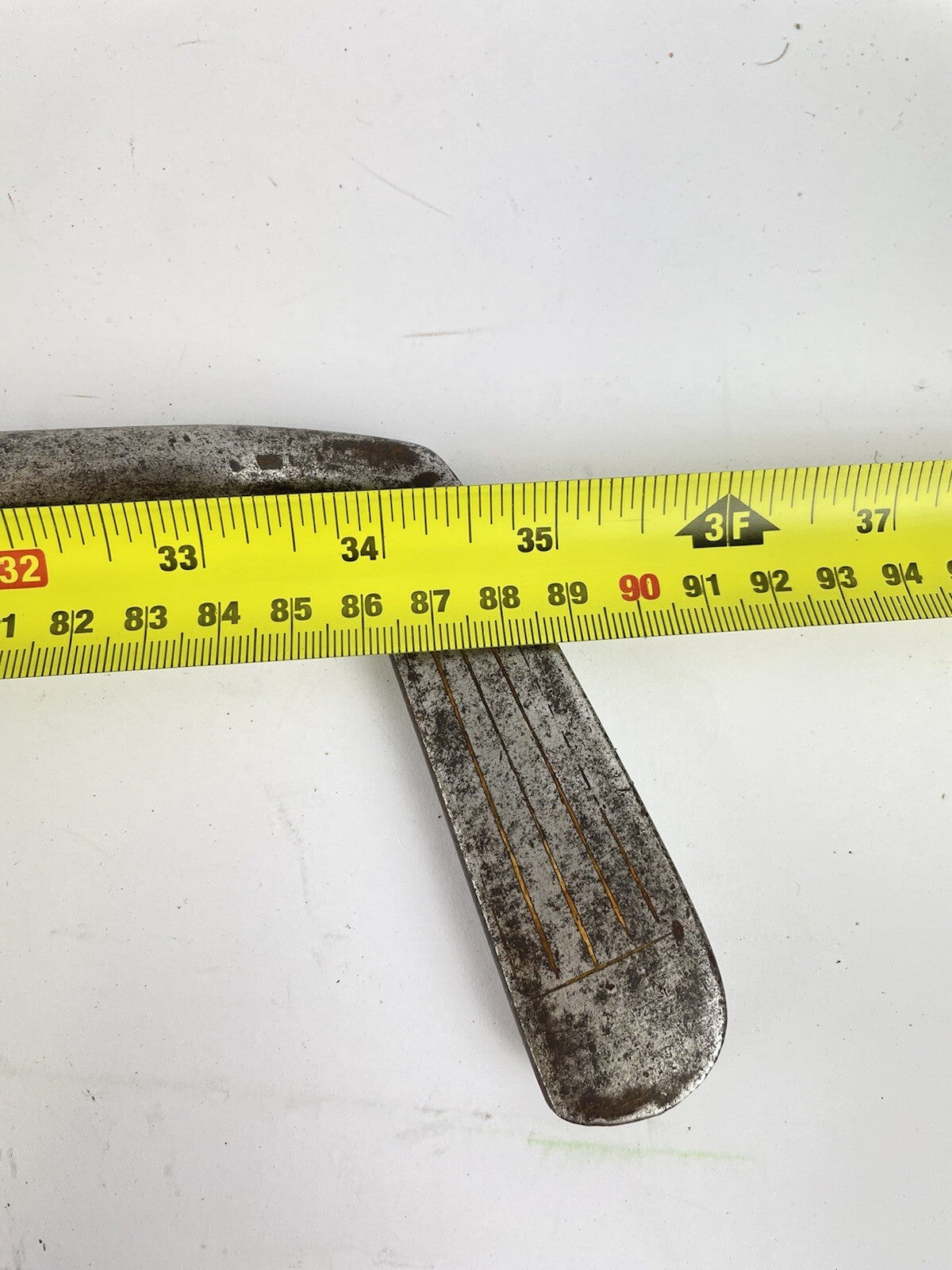 Hickory Golf Blade Putter 34.5" Heel Shafted/ Right Handed/ New Grip/ 21149