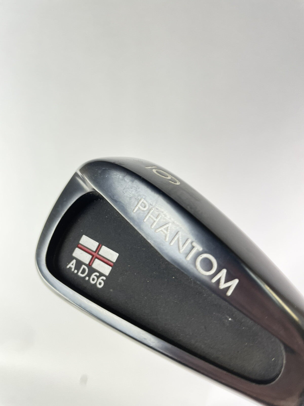 Phantom Golf A.D.66 6 Iron Blackout Nippon Stiff Steel /Right Hand /New /148072
