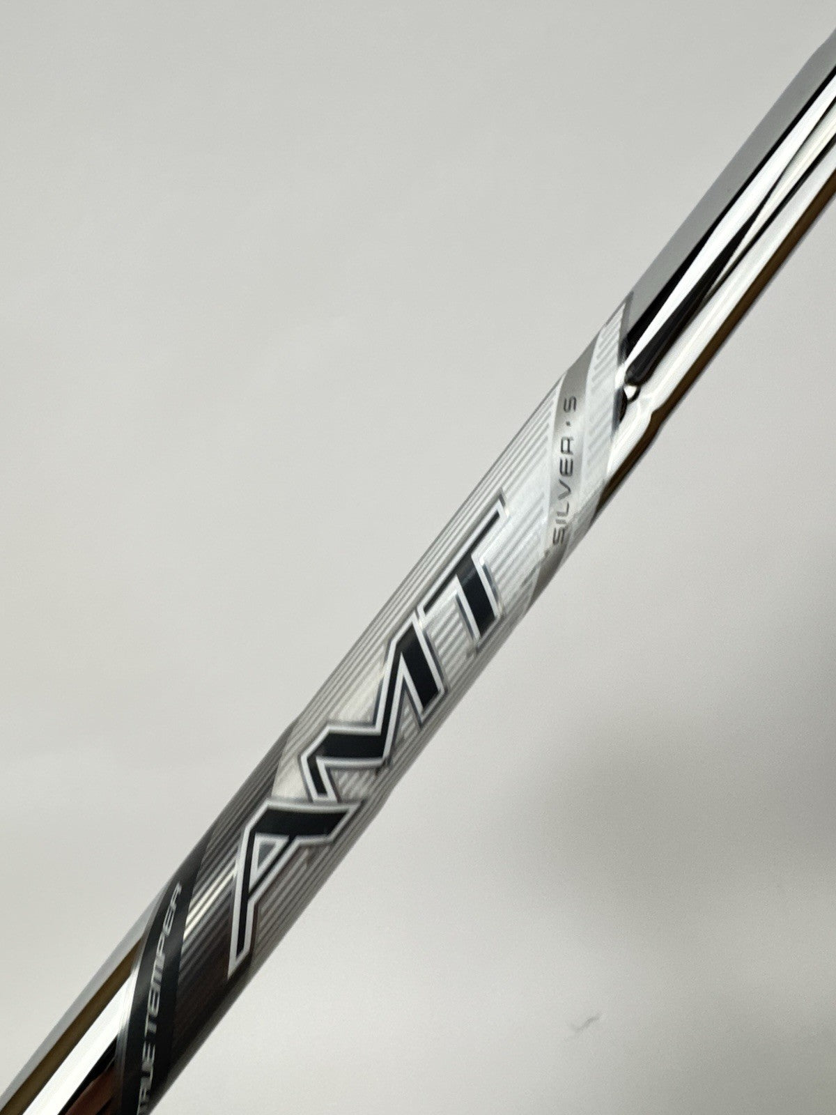 True Temper AMT Silver Iron Shaft Stiff Flex Steel 35.75” /0.355 Tapered /355523