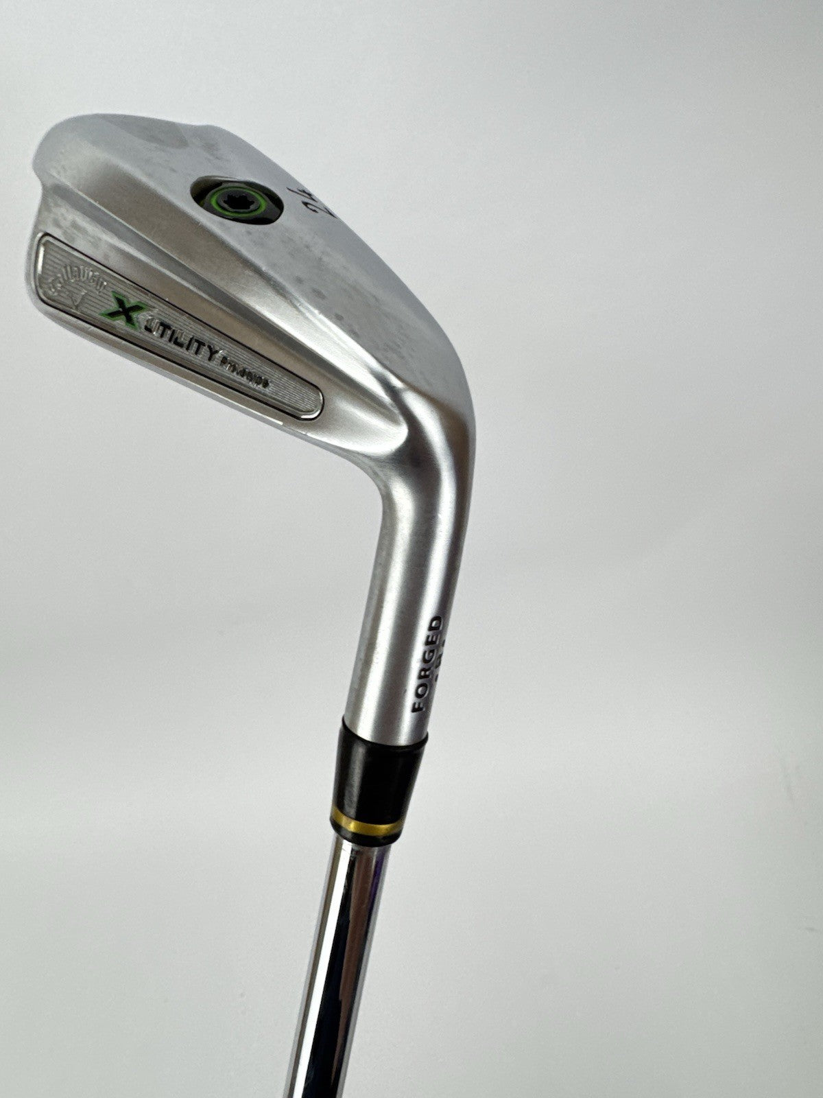 Callaway X Utility Iron 24* Prototype S300 Stiff Flex Steel +1” /Right /343156