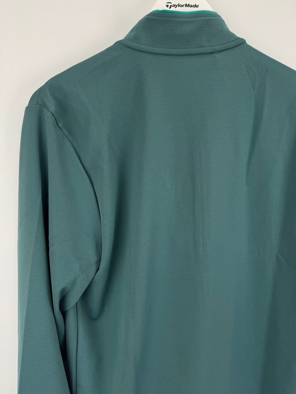 Adidas Core Light Weight Quarter Zip Pullover Men's Size Small Teal Golf/325567