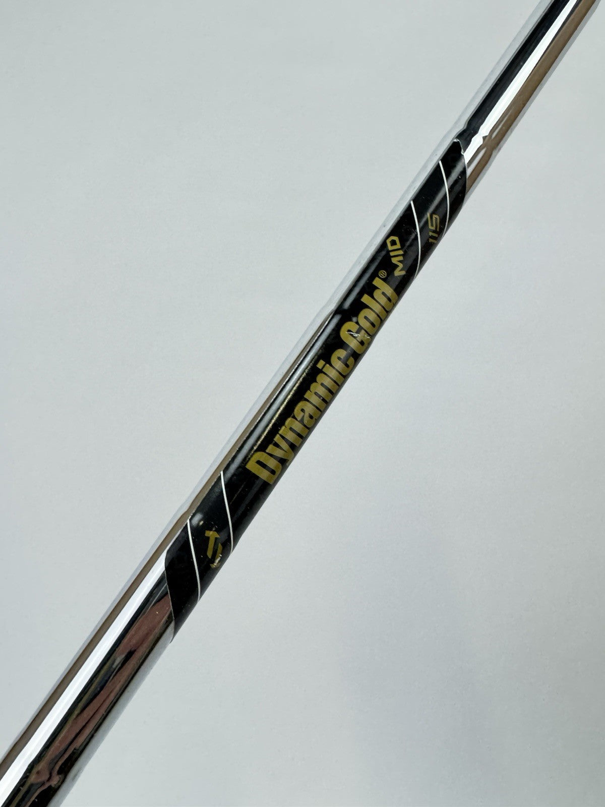 Dynamic Gold Mid 115 Wedge Shaft S300 Stiff Flex Steel Pured 33.5” /0.355/311801