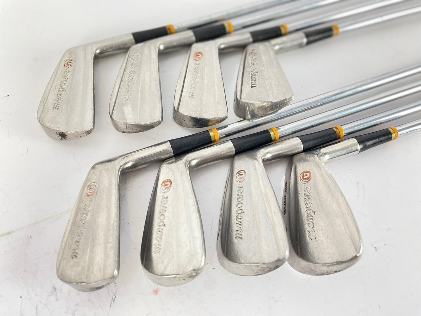Dunlop Maxpower Forged Irons Vintage Blades 3-10 Regular Steel/New Grips/07230