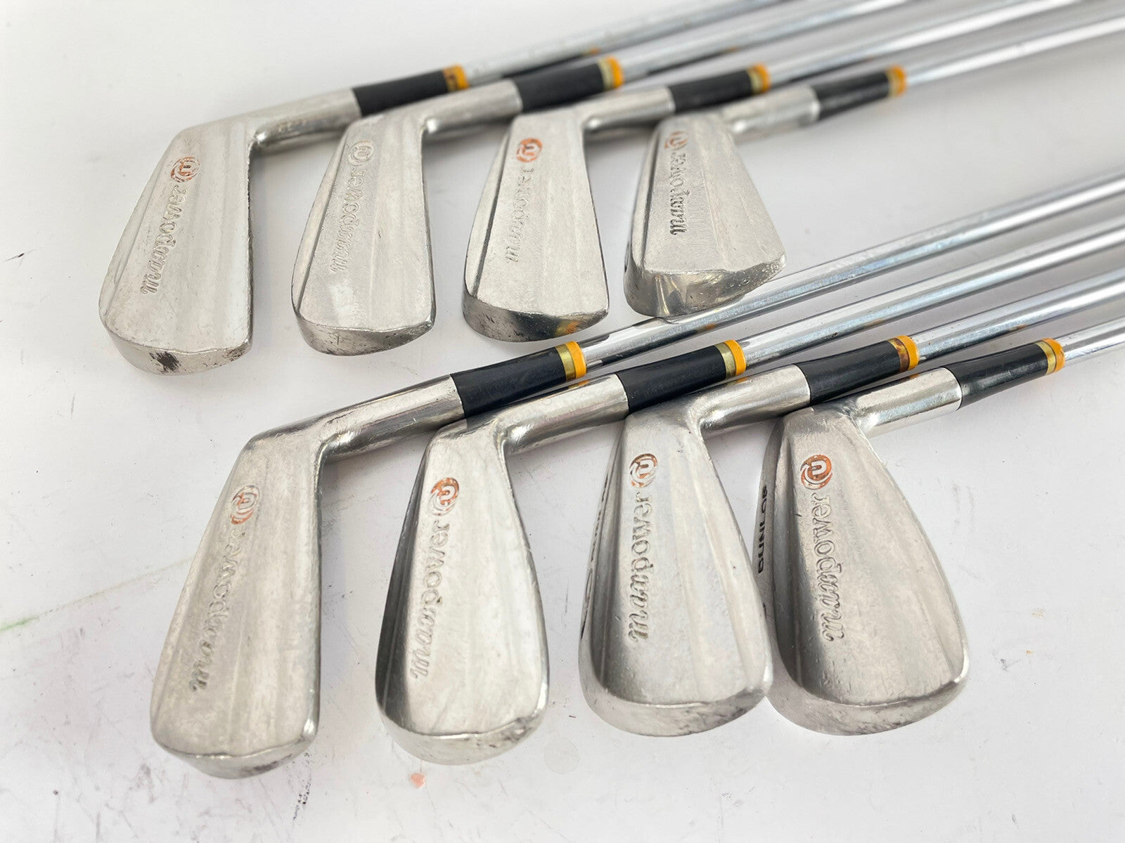 Dunlop Maxpower Forged Irons Vintage Blades 3-10 Regular Steel/New Grips/07230