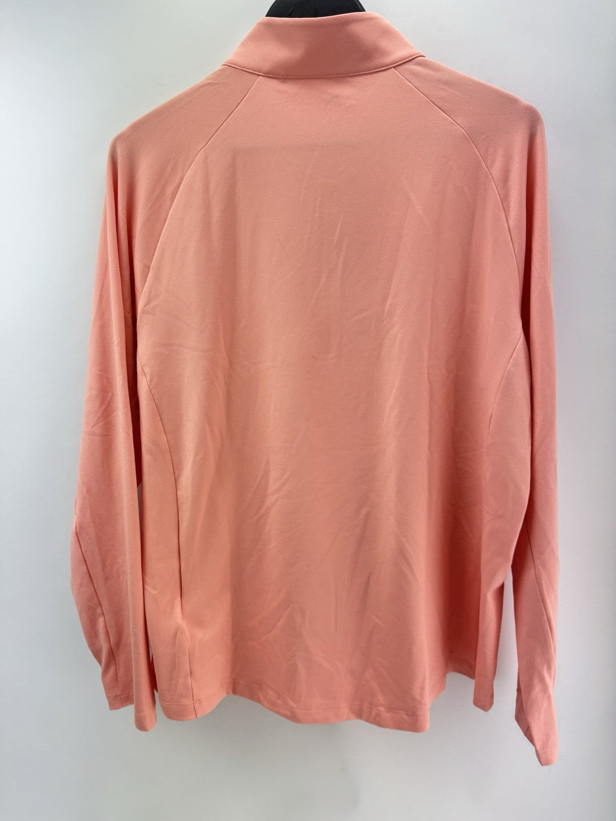 Puma Golf Womens Lightweight Pullover Pure 2.0 Peach 1/4 Zip UK XL/ 300857