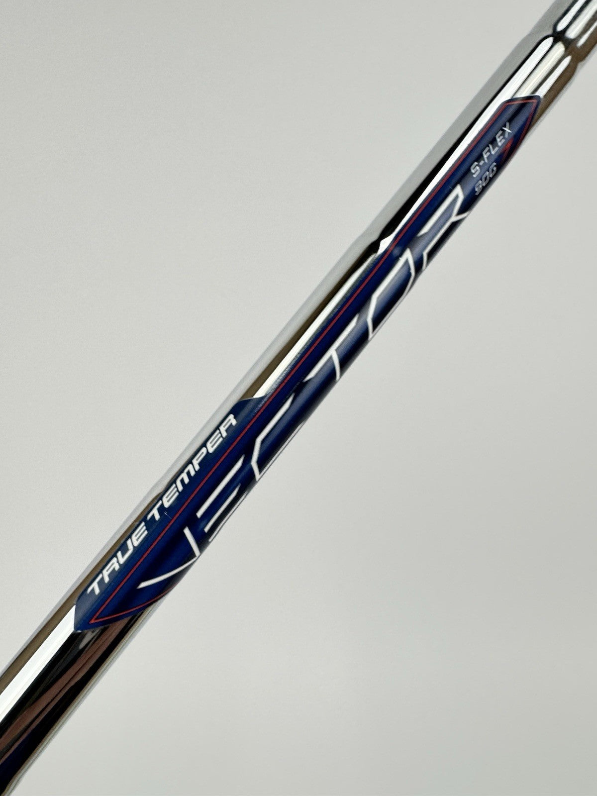 True Temper Vector Iron Shaft 90G Stiff Flex Steel 35” /0.370 Parallel /326761