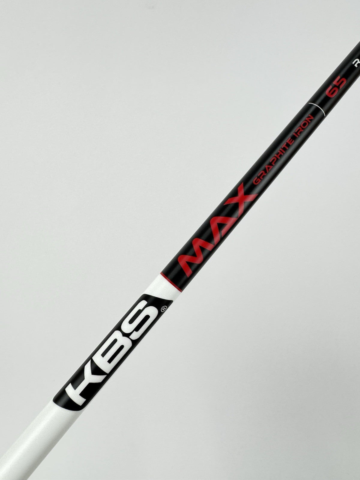 KBS Max 65 Iron Shaft Regular Flex Graphite 35.25” /0.355 Tapered /328990
