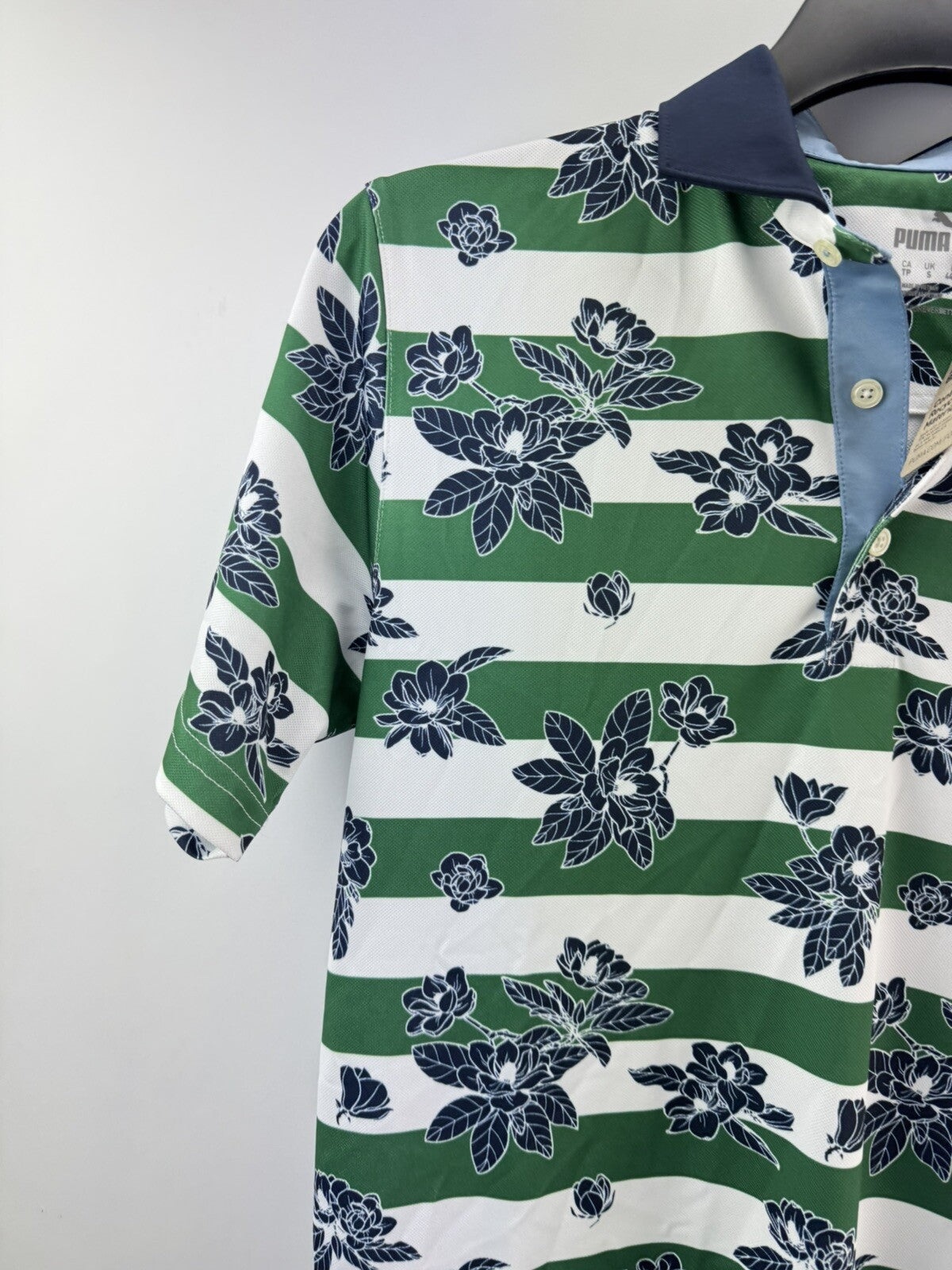 Puma Golf Men’s Polo Shirt Pique Garden /Green /UK Small /New /217942