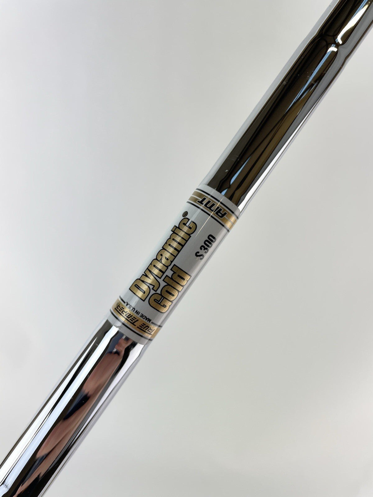 Dynamic Gold AMT Iron Shaft S300 Stiff Steel 36" /0.355 Tapered /144883