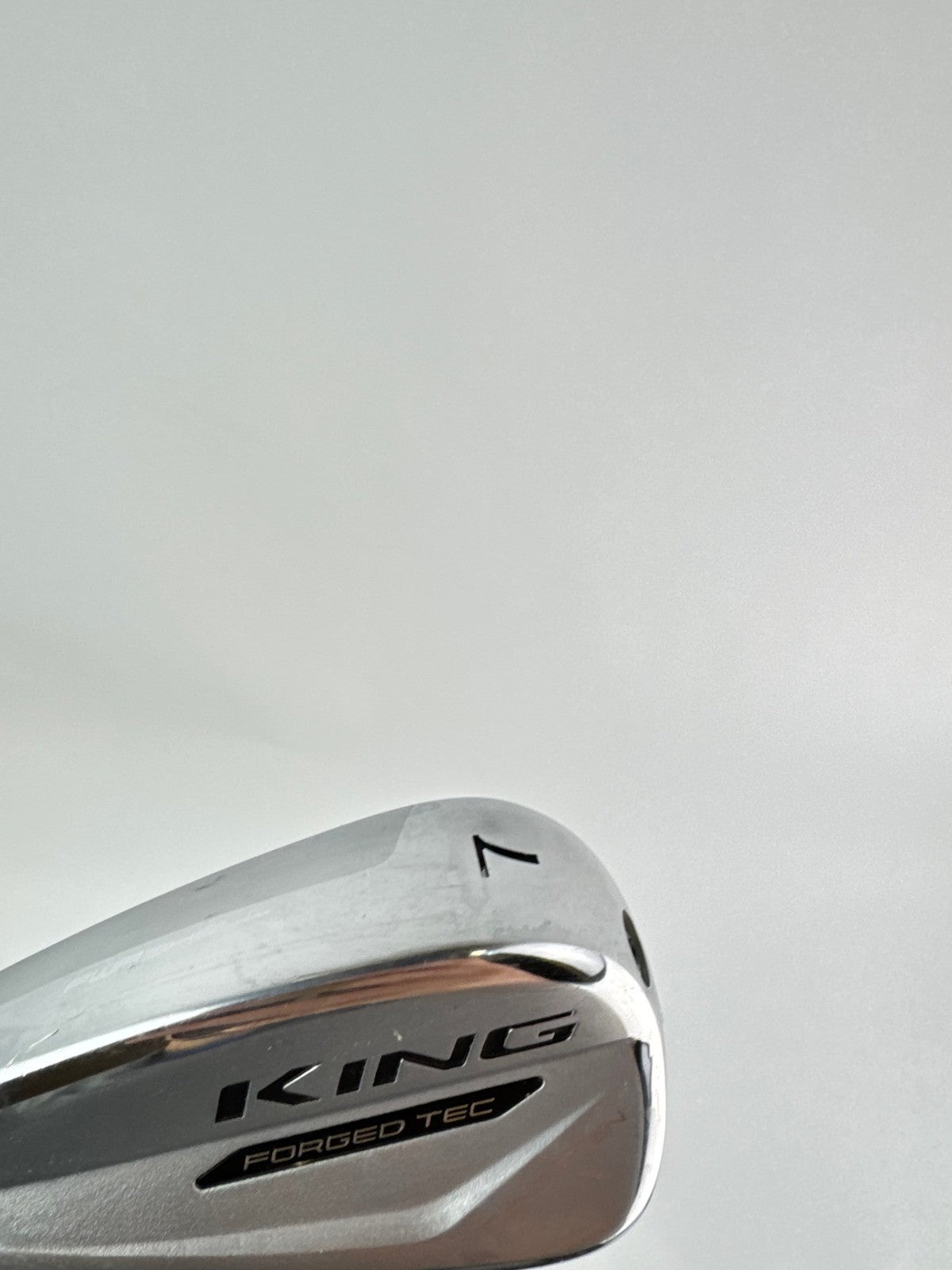 Cobra KING Forged Tec Iron 7 Regular Flex Steel Left Handed Golf Club /311575